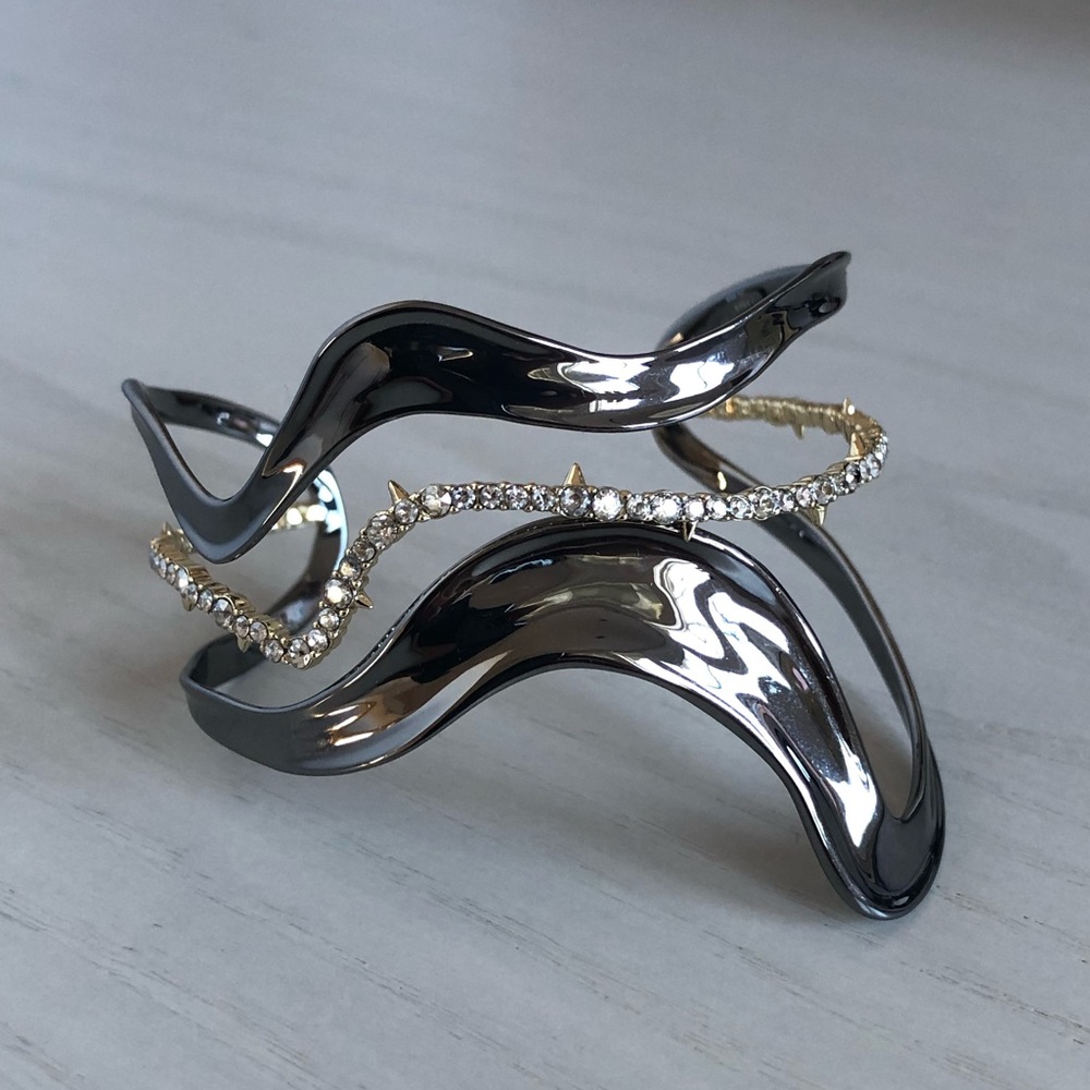 Alexis Bittar Orbit Wavy Cuff